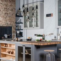 Cuisine de style loft