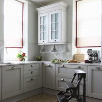 Design de cuisine avec lavage de vitre