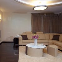 Configuración de esquina de sofá beige