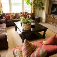 Table basse massive en bois