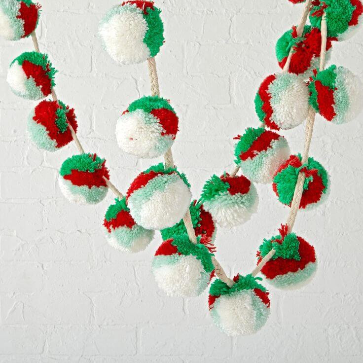 Guirlande soft ball faite maison