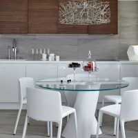 Coin repas de style contemporain