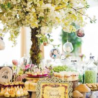 Fiesta de cumpleaños para invitados