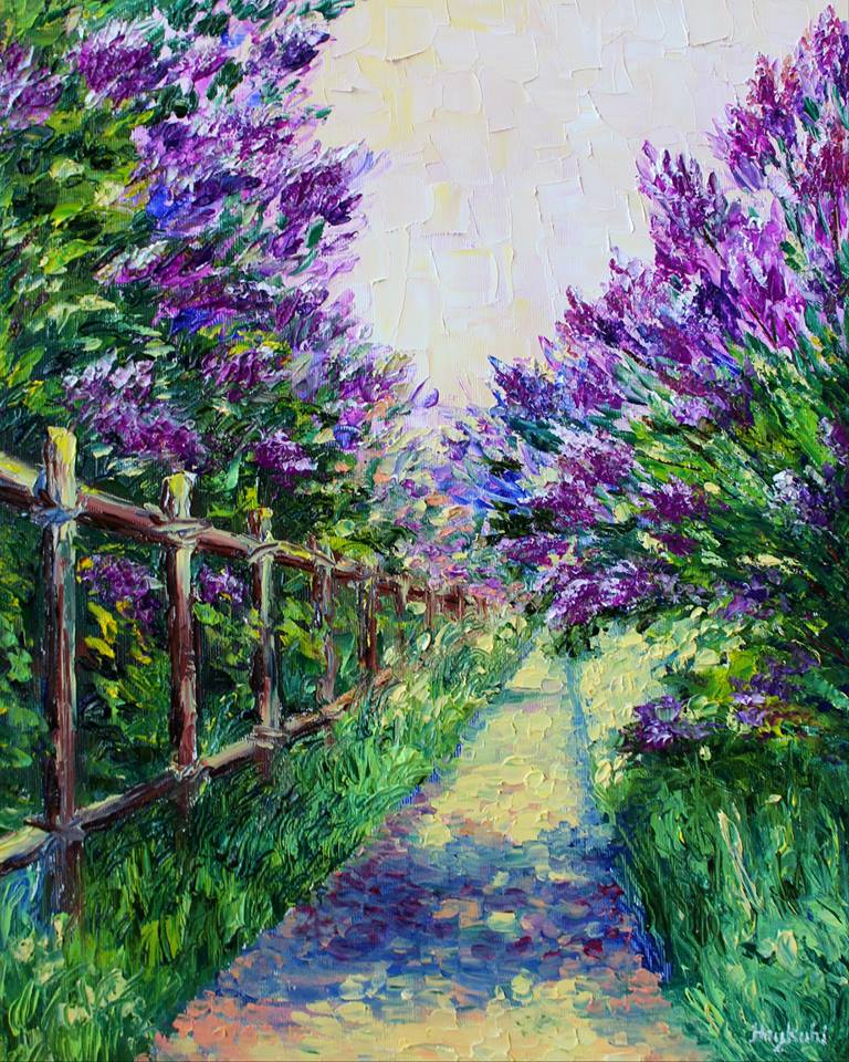 Reproducción de una imagen del artista armenio Aikui Khachatryan