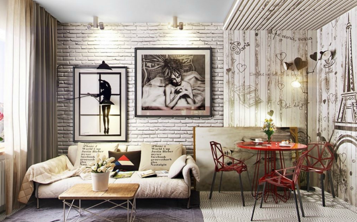 Décorer l'intérieur du salon dans un style unique