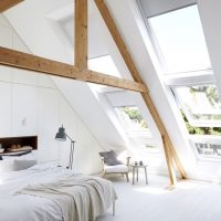 Puits de lumière à l'intérieur de la chambre