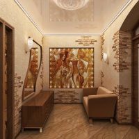 Conception de couloir dans un style moderne