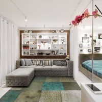 Concevoir un petit salon dans un style moderne