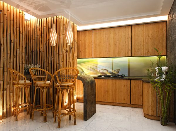 Le bambou est une plante élégante. Il mettra en valeur tout intérieur