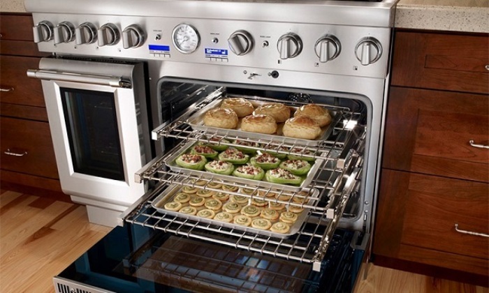 la cuisinière à gaz s'éteint.