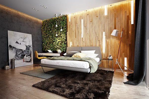 La chambre écologique est chère et sa beauté est frappante.